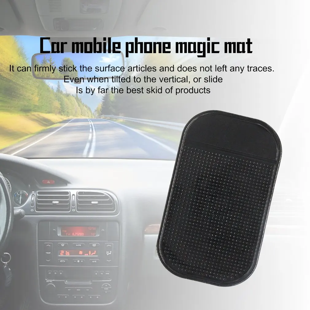 

Anti-Slip Phone Mat Holder GPS Pad Sticky Mat Anti Slip Pens MP4 Pad Car Dash Place Universal Mobile Phone Holder Car Styling