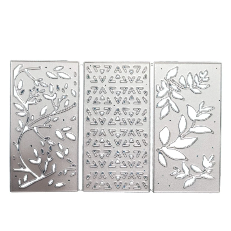 OOTDTY деревьев веточка металлический Трафаретный вырубной штамп Скрапбукинг