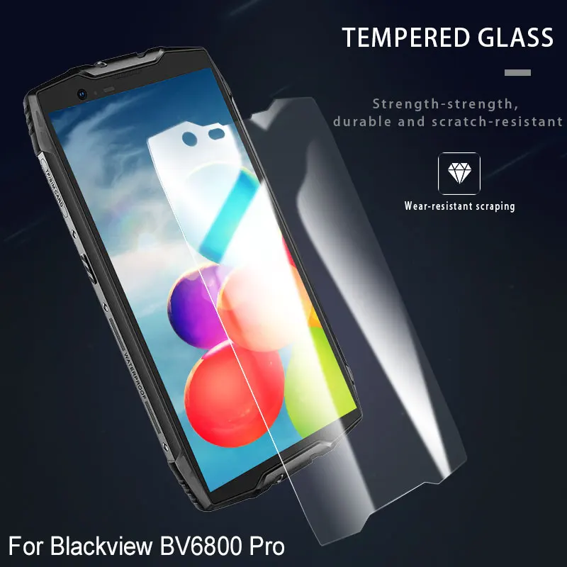 Закаленное стекло 2.5D 9H для Blackview A60 BV5500 BV6000 BV8000 P10000 BV9500 BV9600 Pro Защитная пленка