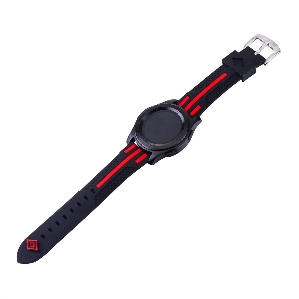 Мягкий силиконовый сменный спортивный ремешок для Samsung Gear S3 Frontier классические
