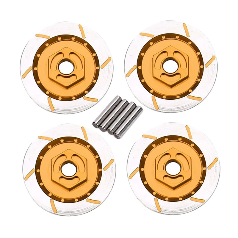 

4Pcs Disc Brake Caliper Assembly Set for MN86 D91 91 96 99 99S RC Car Upgrade Parts