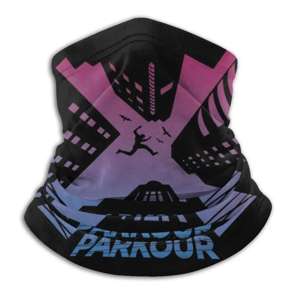 

Parkour Traceur Microfiber Neck Warmer Bandana Scarf Face Mask Free Run Parcour Parkour And Parkour Kids For Parkour Fan