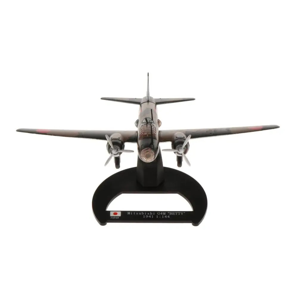 

1:144 Japan G4M Betty Fighter Alloy Model Aircraft Plane Collectibles Gifts