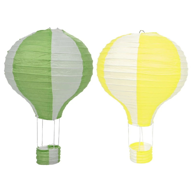2 шт. 12 дюймов воздушный шар бумажный фонарь абажур потолочный светильник для