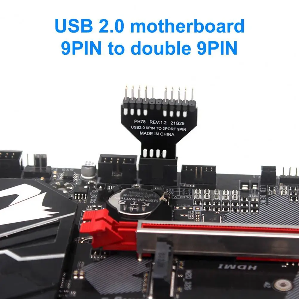 

Motherboard Header High-quality Fine Workmanship Driver-free for PC Motherboard Connector Motherboard Adapter