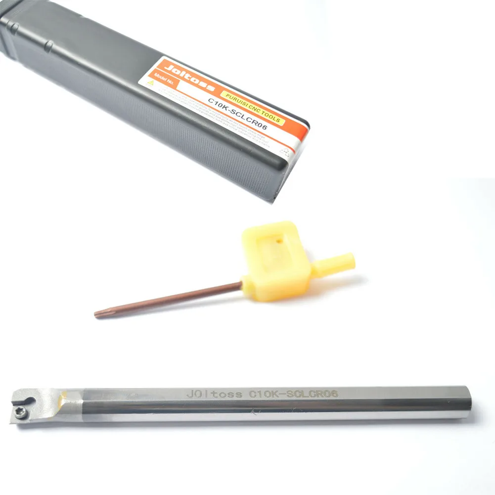 

TS-C10K-SCLCR06 Solid Carbide Tool Holder Tungsten Steel Shockproof Tool Holder CCMT06