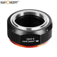 kf concept m42 nex pro m42 lens to e fe camera mount adapter nex e mount camera new in 2021 high precision lens adapter