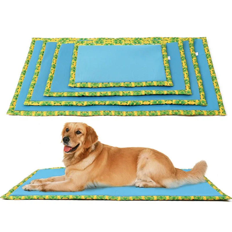 

Cooling Dog Mat Pet Ice Bed Pad Teddy Mattress Pet Cooling Summer Bed Cat Cushion Keep Pet Cooling Dog Mats