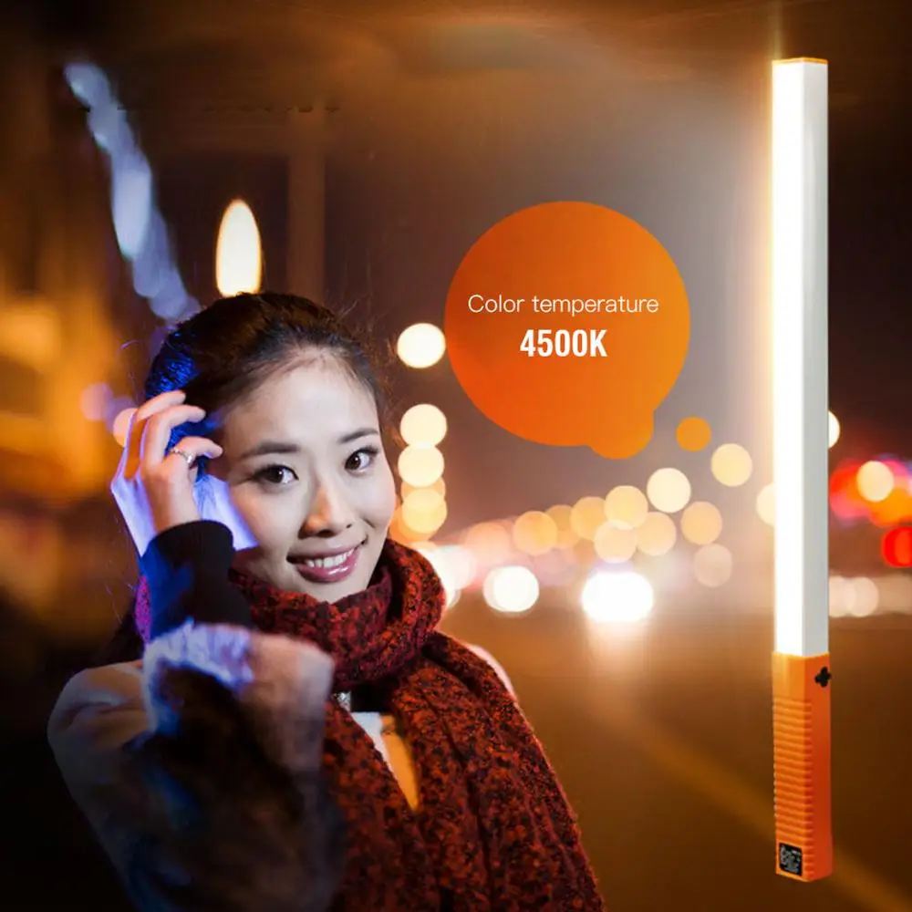 Портативная Водонепроницаемая портативная Светодиодная лампа 3000 6000K с зарядкой