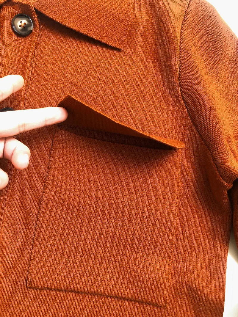 Женский шерстяной вязаный жакет с длинным рукавом кардиган свитер Топ |