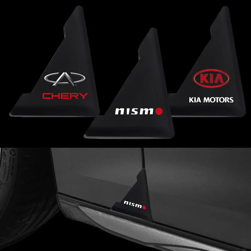

2pcs Car Door Corner Bumper Anti-Scrape Crash Protector Cover for Nissan Qashqai J11 J10 Juke Patrol Terrano 2 Micra Accessories