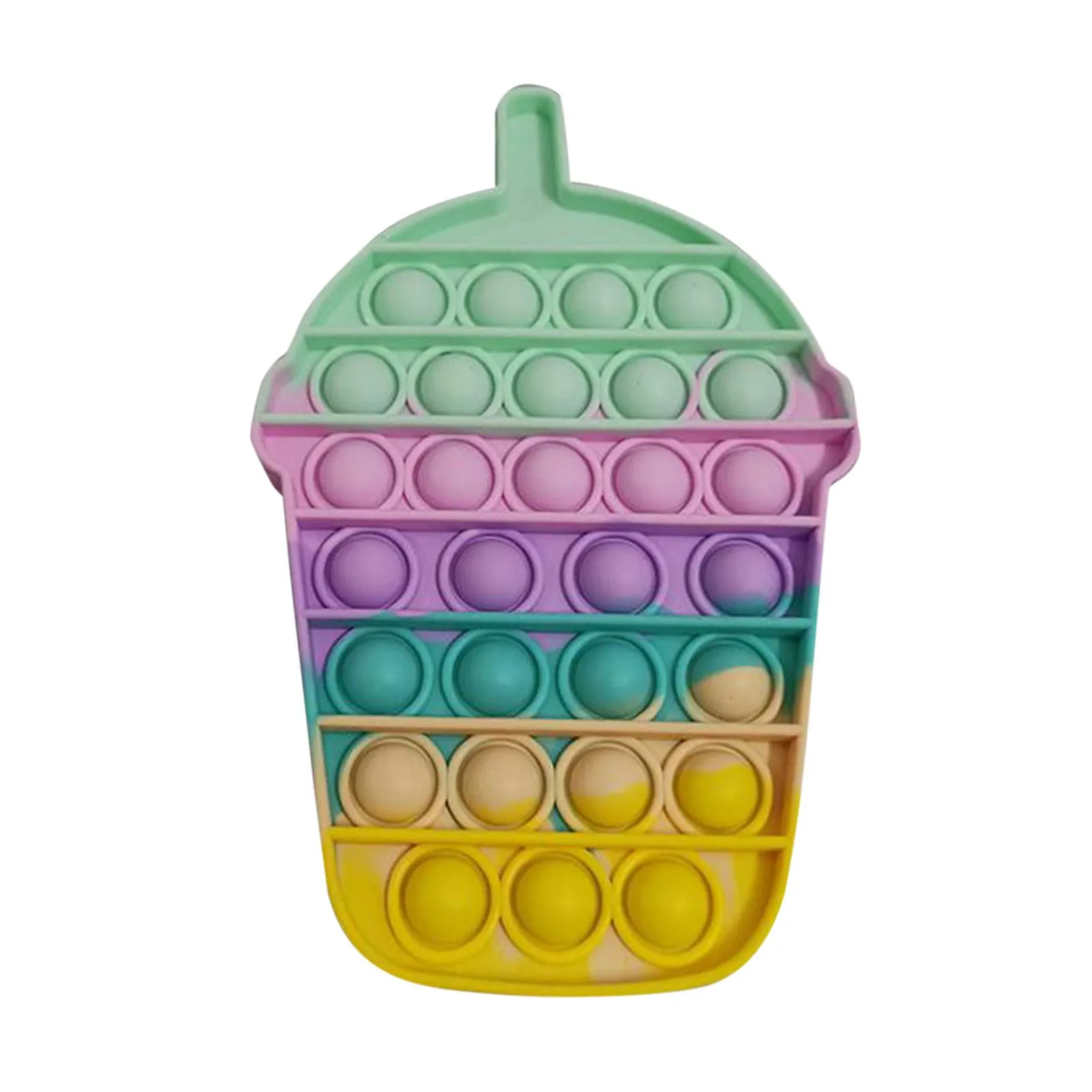 

Cute Funny Colored Fidget Toys Push Bubble Sensory Autism Needs Squishy Squeeze Anti-stress Stress Reliever Adult Toys