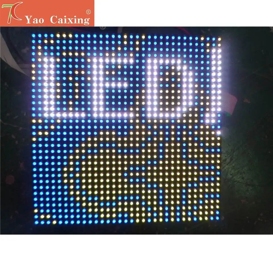 Yao Caixing Xxx P6 Крытая Rgb точечная матрица Pixel Led 192x192 мм цифровая панель дисплея|p6 smd|p6