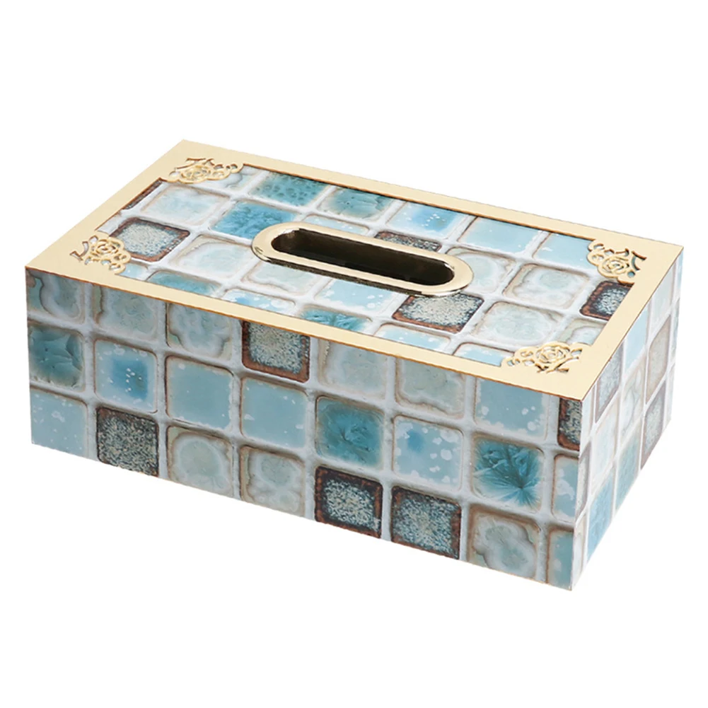 Деревянный держатель для салфеток в скандинавском стиле прямоугольный