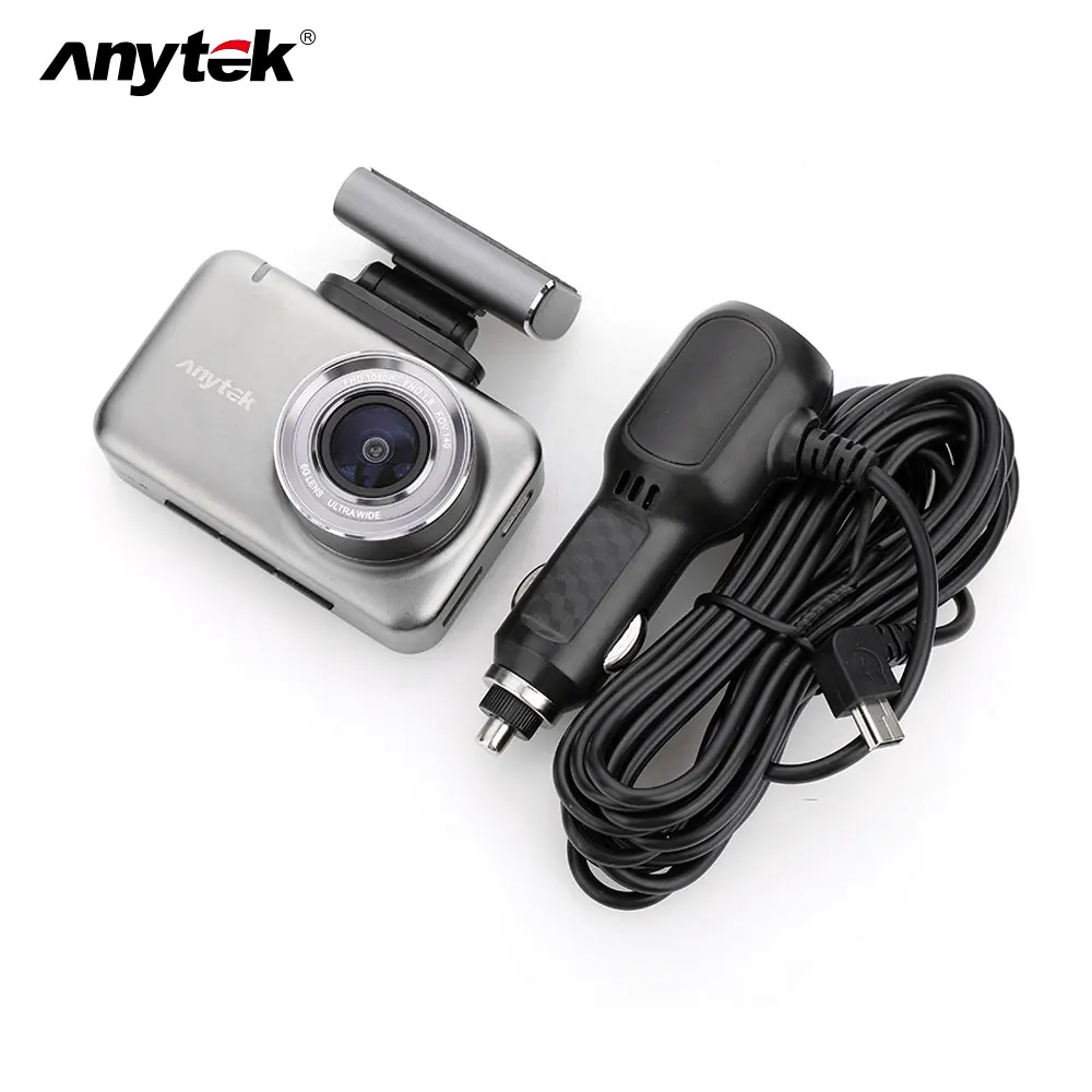 

ANYTEK For Cars Camera 1080P Full HD Car DVR IPS Screen Video Recorder Built-in Mic G-sensor Night Vision Dash Cam Registrar