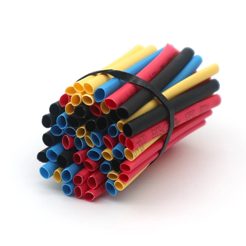 60 шт. термоусадочная трубка клейкая защитная оболочка для кабеля термостойкие