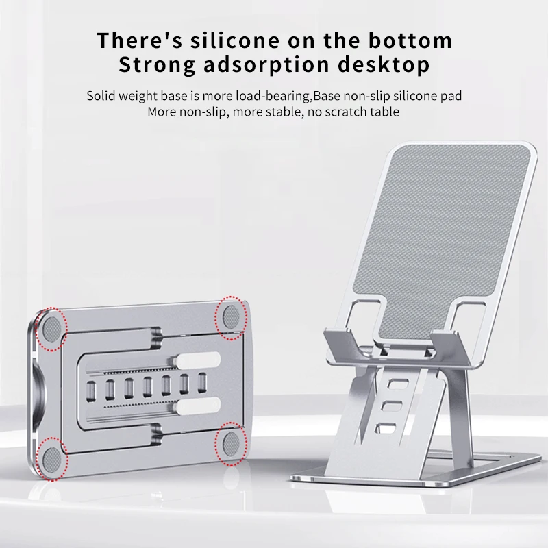 foldable phone tablet stand alluminum alloy adjustable ultra thin desktop laptop holder for iphone ipad air samsung stand free global shipping