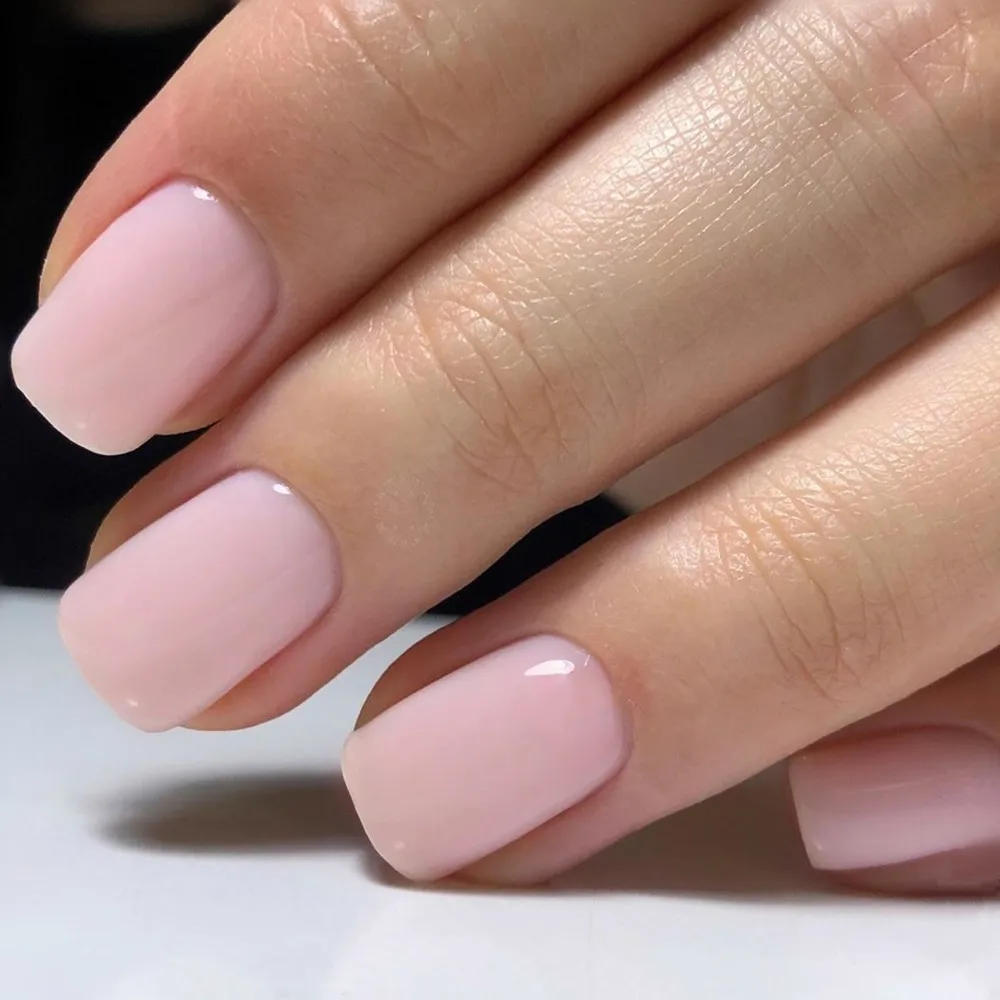 

24Pcs Transparent Light Pink DIY False Fingernails Artificial Fake Nails For Design Press On Full Cover Tips Manicure Tool