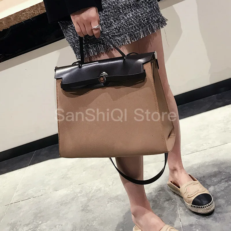 Европейская модная женская большая сумка-тоут новинка 2018 дизайнерская сумка