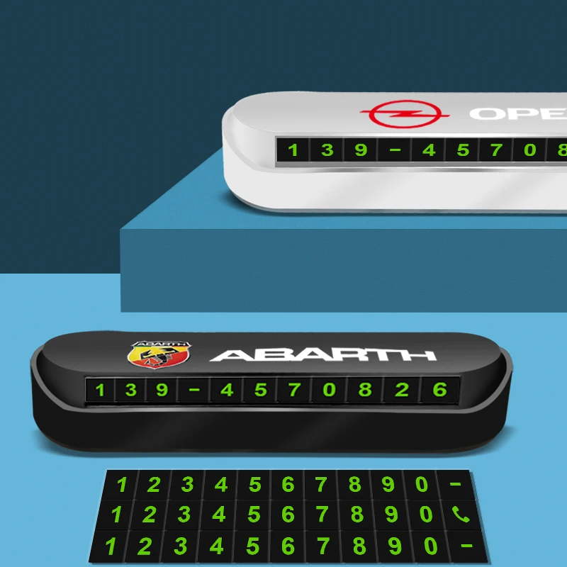 Светящиеся автомобильные эмблемы для временной парковки наклейки Citroen C1 C2 C3 C4 C5 C6