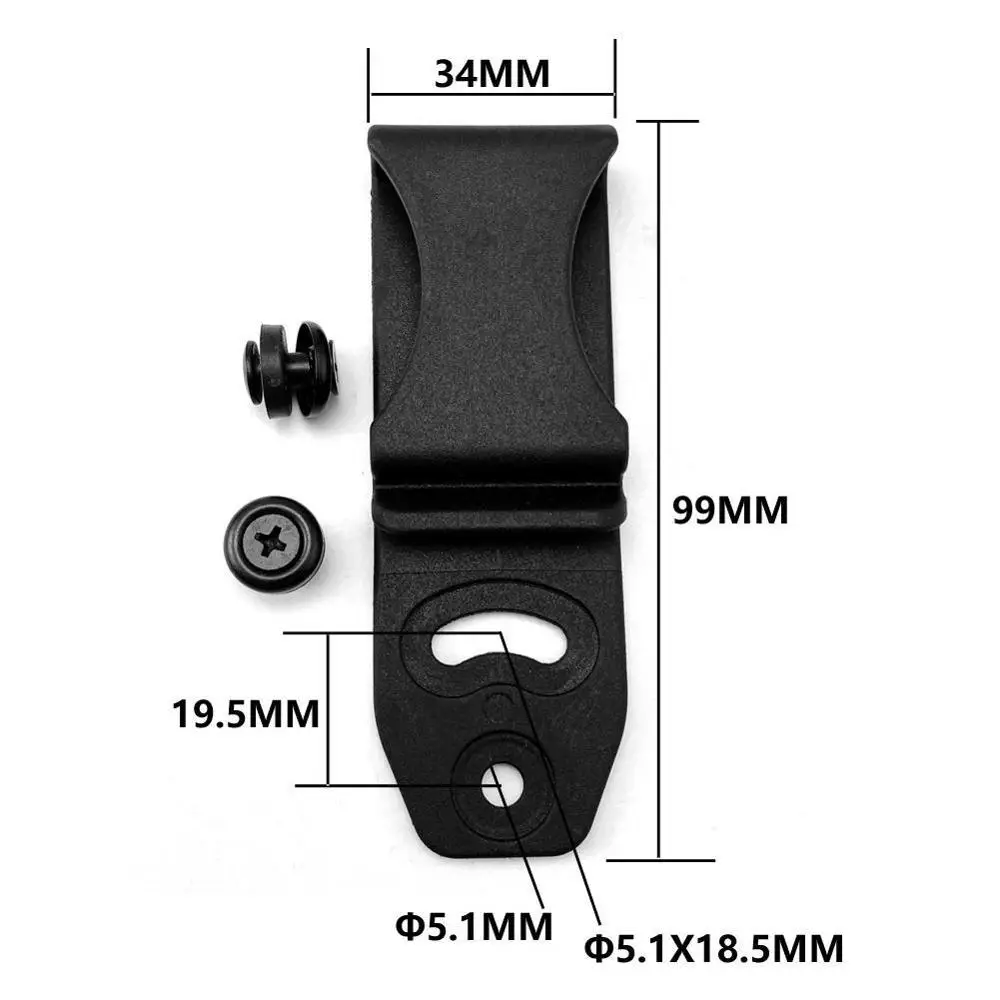 

K Sheath Waist Clip Clip Clips K Sheath Kydex Back Sheath Clip K Clip Clip Sheath Waist Accessories Back / Shipping V3M3