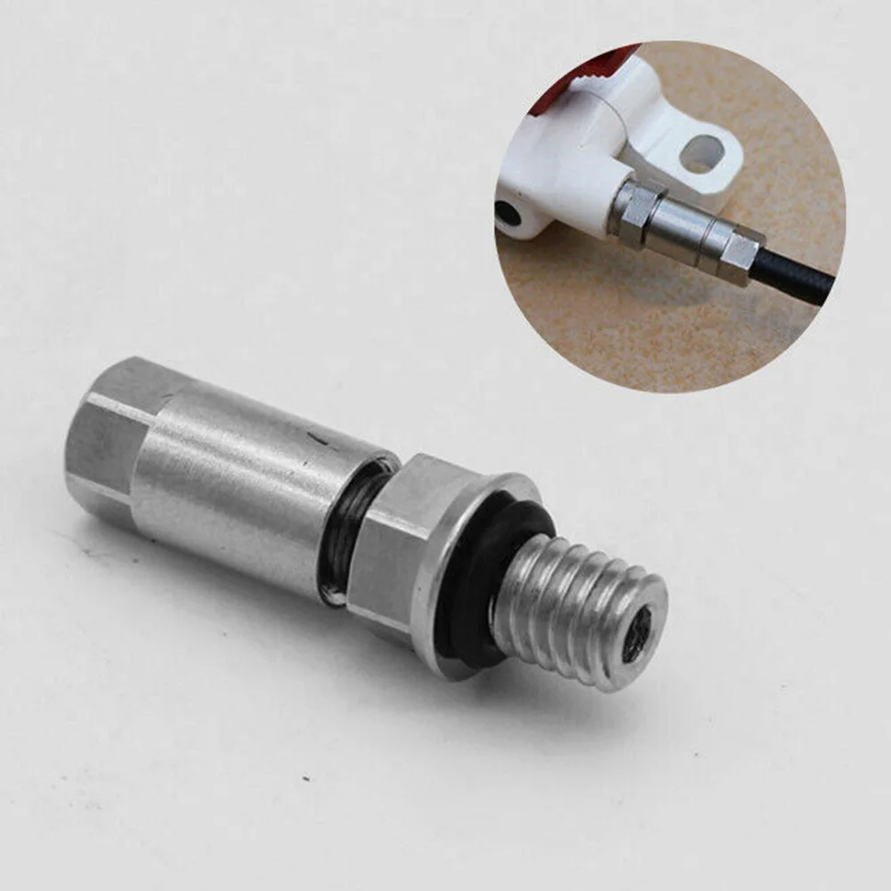 

1Pcs Hydraulic Hose Adapters For AVID Formula Magura Olive Connector Insert Aluminum Alloy Stainless Steel Olive Connector