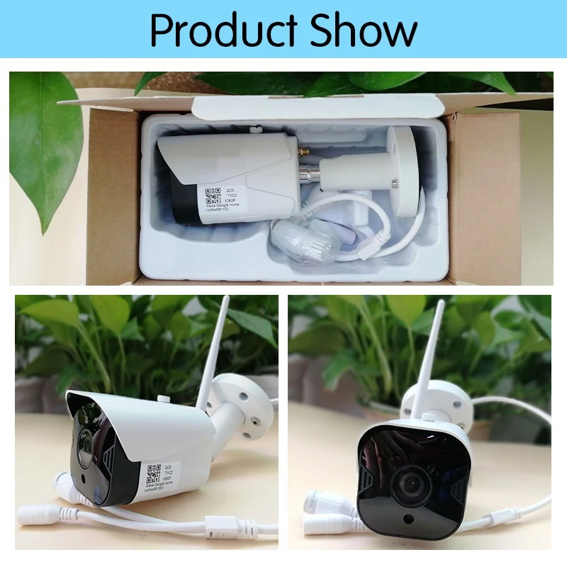Tuya 1080P наружная камера безопасности для дома и улицы ip-камера наблюдения WiFi