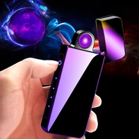 arc rechargeable charging lighter luxury electrical display acr lighters for horse lamp lightning gadgets for men gift usb