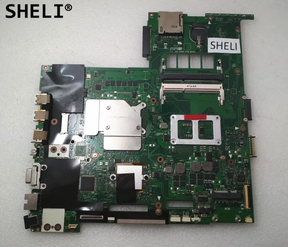 Материнская плата для ноутбука ASUS G55 G55VW материнская N13E GE A2 GTX660M 2 ГБ 2G REV