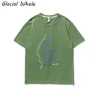 Футболка мужская летняя большого размера, из 2021 хлопка, с графическим принтом, в стиле хип-хоп, 100%