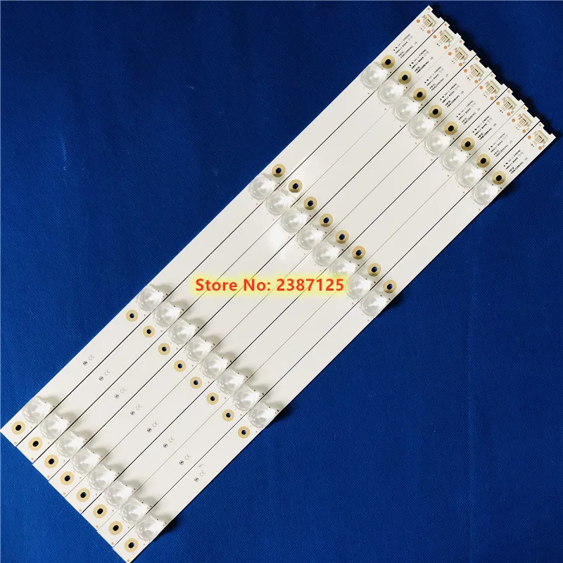 5set  LED strip 4 Lamp For TCL 49HR330M04A2 V3 GIC49LB29-3030F2.1-V0.1-2016120 4C-LB4904-HR07J 49P3F 49A950C B49A81S-UD 49BC7600