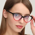 2021 Модные женские мужские очки кошачий глаз брендовые дизайнерские оптические прозрачные простые очки винтажные женские очки с большой оправой очки для близорукости