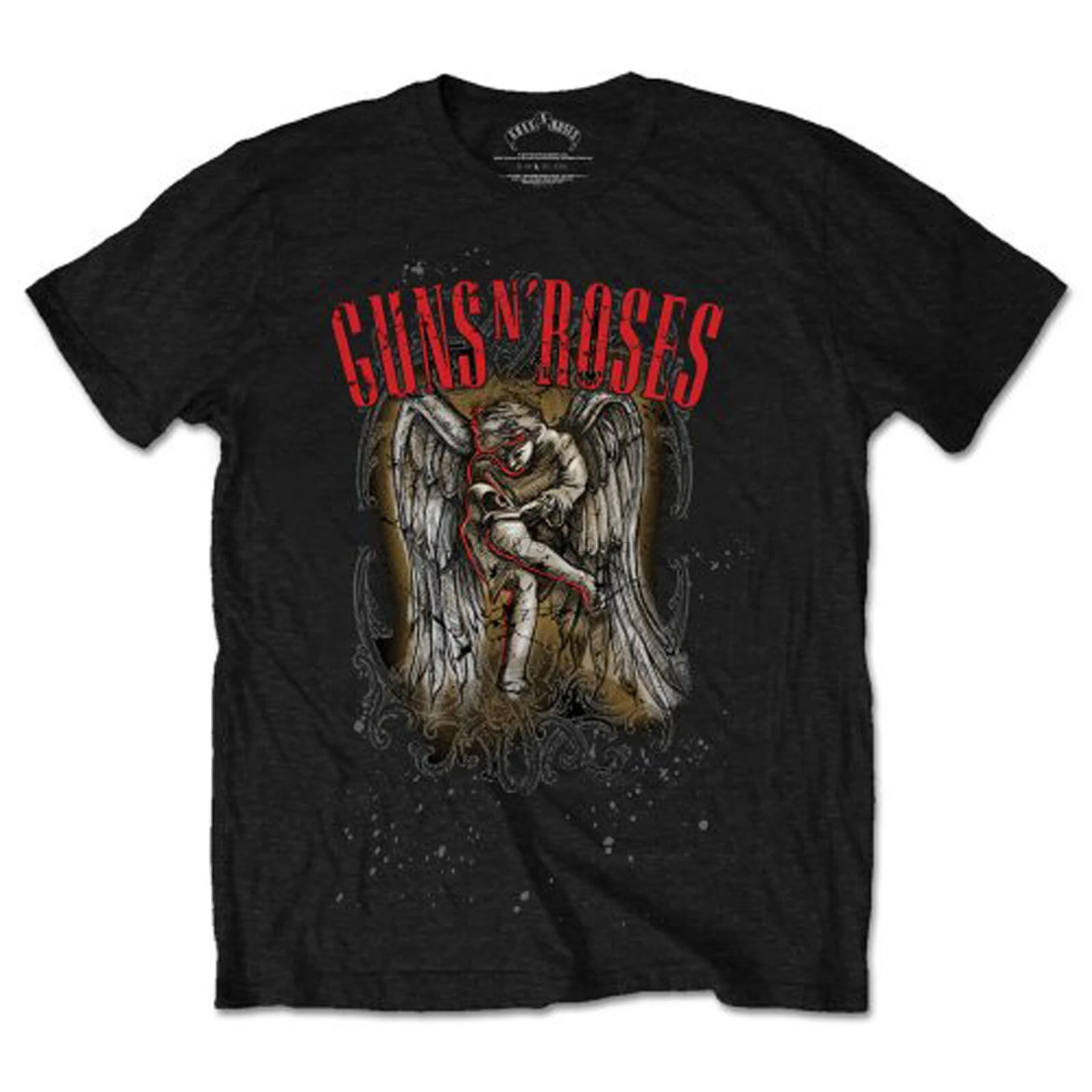 Guns N Roses Cherub use Your Illusion Rock Лицензированная Футболка мужская | Мужская одежда