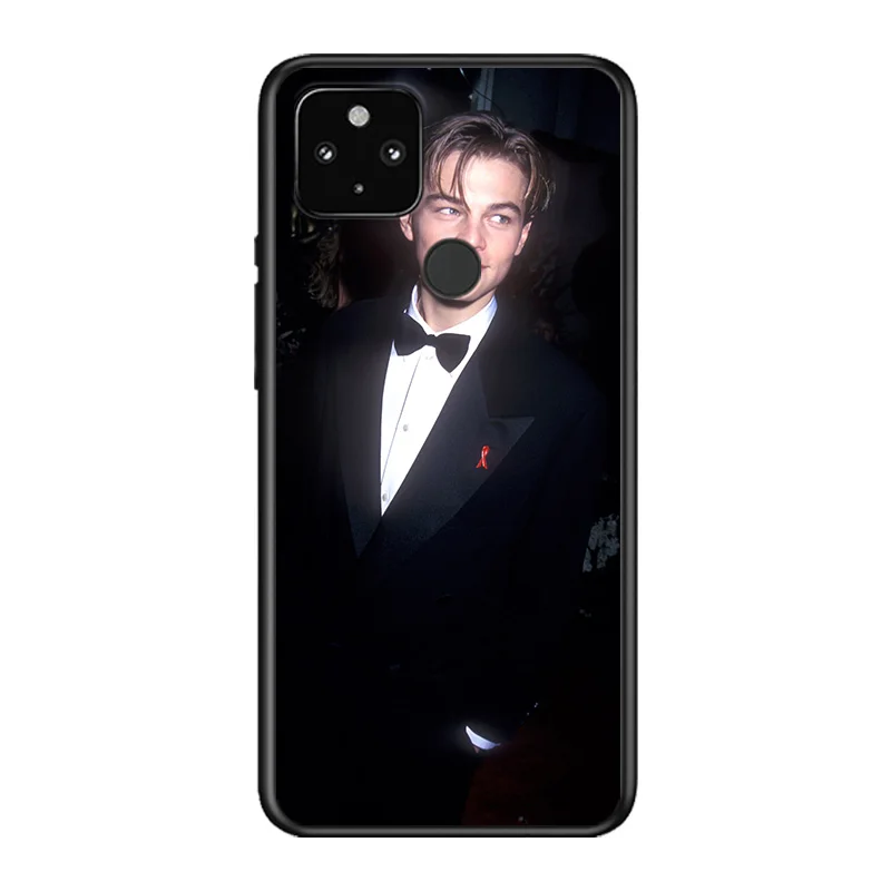 

Leonardo DiCaprio Super Star Soft TPU Silicone Black Cover For Google Pixel 5 4A 5G 4 XL Phone Case