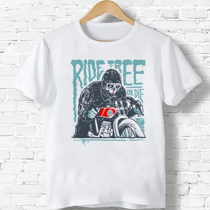 

Ride Skull Fashion Tshirt Boys/Girls Novelty Tops Short Sleeve 3-9 Years Tee Shirt Summer Top Summer Kids Clothes