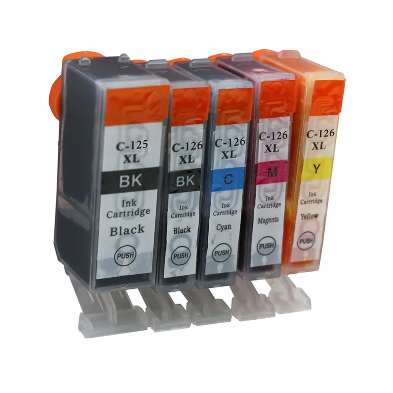 Чернильные картриджи для принтера pgi 125xl cli 126xl Замена Canon Pixma MG6110 MG6210 IP4810 IP4910 IX6510