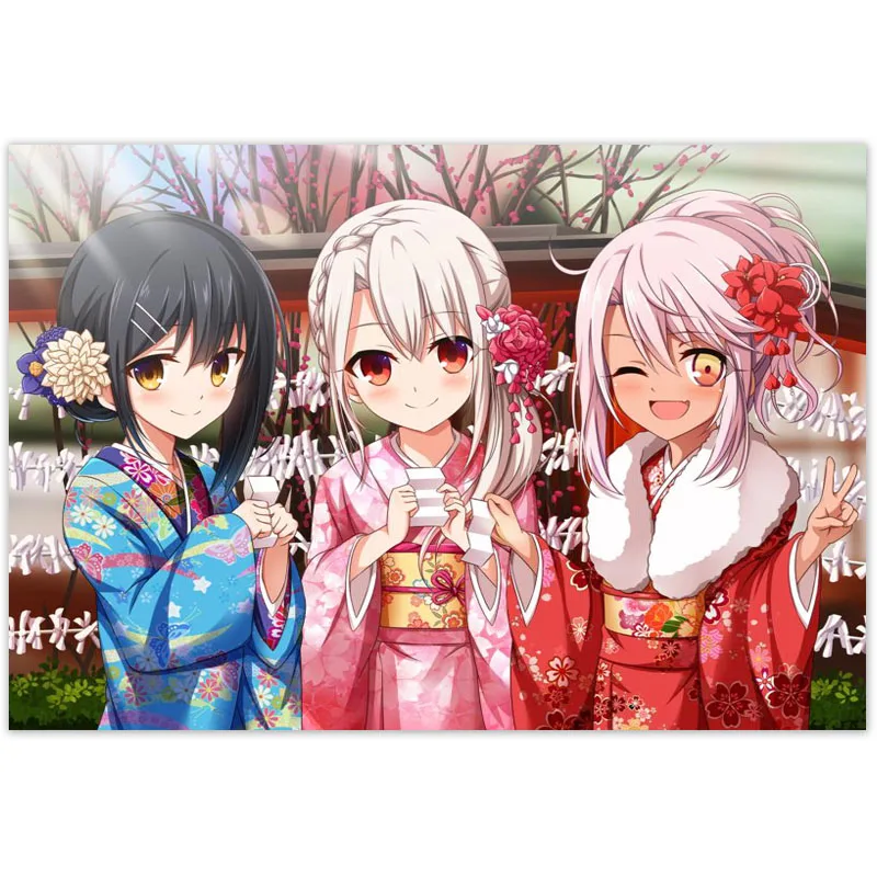 Лидер продаж на заказ плакат аниме Fate Kaleid Liner Prisma Illya украшение для дома модный