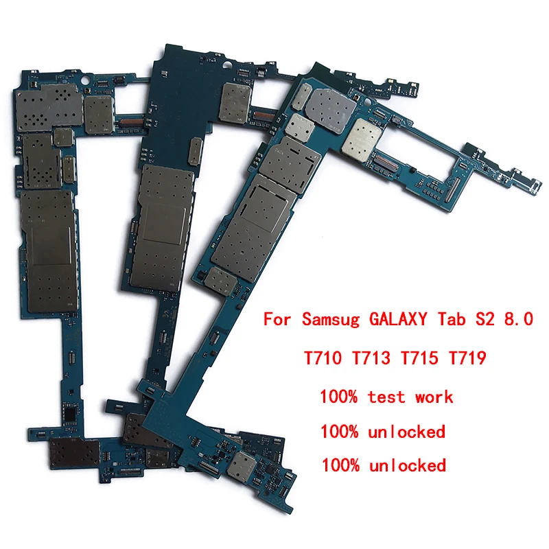 

Mainboard For Samsung Galaxy Tab S2 8.0 T719 T715 T710 T713 Motherboard Unlocking Works Well