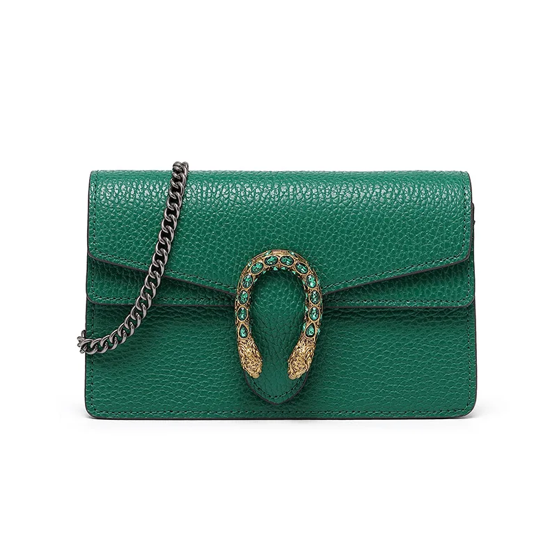 Роскошные Сумки Для женщин сумки дизайнерские на плечо цепи вечерний клатч