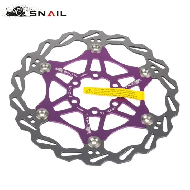 

Mountain Bike 160mm Float Floating Disc Brake Rotor Disc Brake Cycling Rotors Multicolor Brake Pad Bicycle Parts