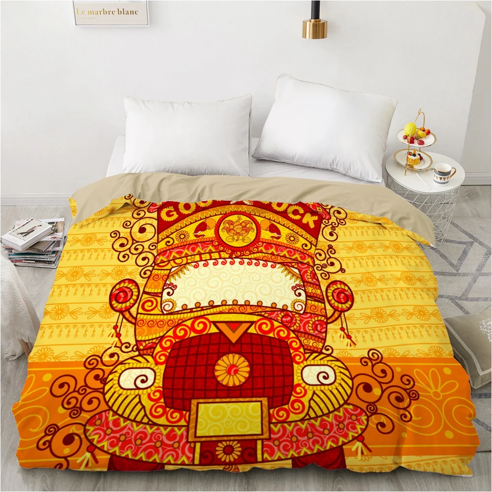 

3D Printed Ancient Eqypt Style Car Duvet Cover 240x220 King Size Printing NO Pillowcases And NO Sheets Home Textile Comforter