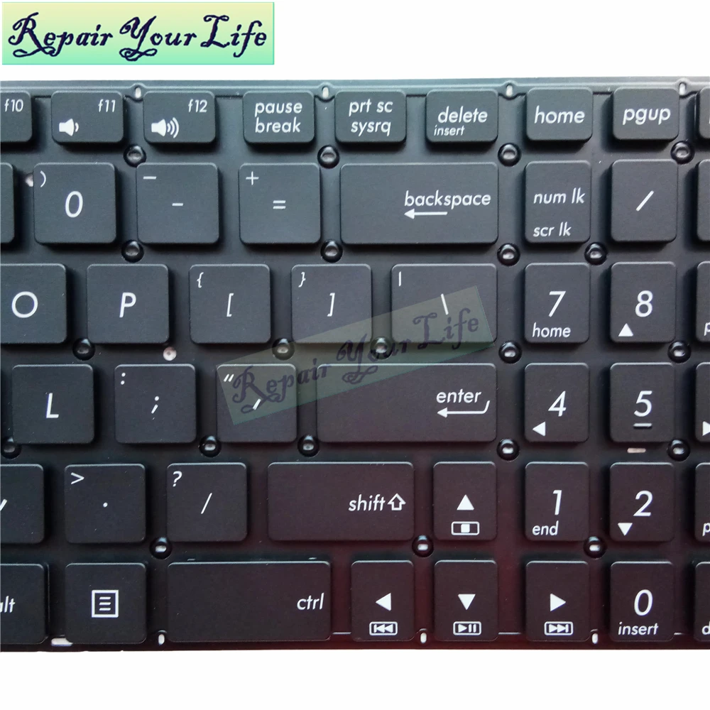Клавиатура с подсветкой для ноутбука ASUS ZenBook Flip UX560 Q552 Q524 N592 Q504 UX560UQ UX английская