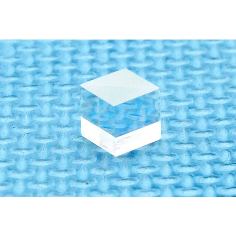 

10mm Dia 650nm Red PBS Transparent Polarizing Beam Splitter Cube Laser Lens