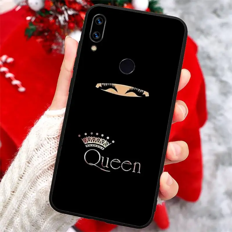 

Muslim Islamic Gril Eyes Arabic Hijab Girl Phone Case For Xiaomi Redmi note 7 8 9 t k30 max3 9 s 10 pro lite