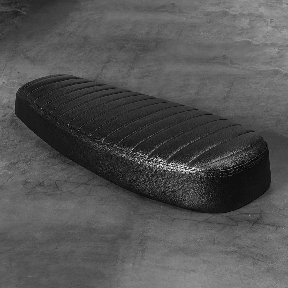 64 см винтажный мотоцикл на заказ Ретро желтый гусеница полоса плоская Двойная