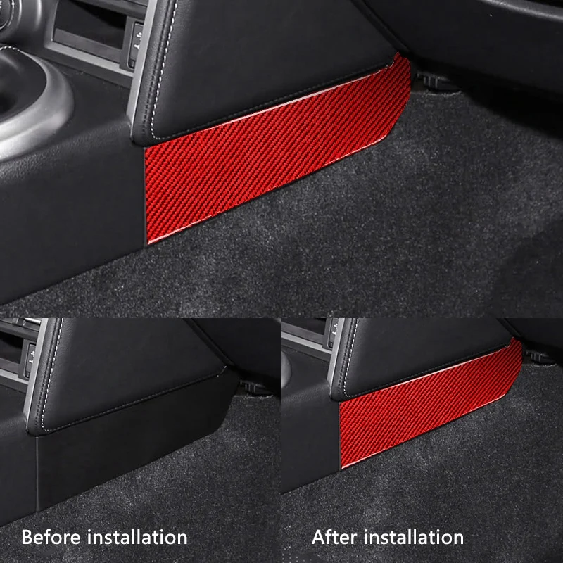 

for Subaru BRZ Toyota 86 Carbon Fiber Center Console Gear Side Decorative Stickers