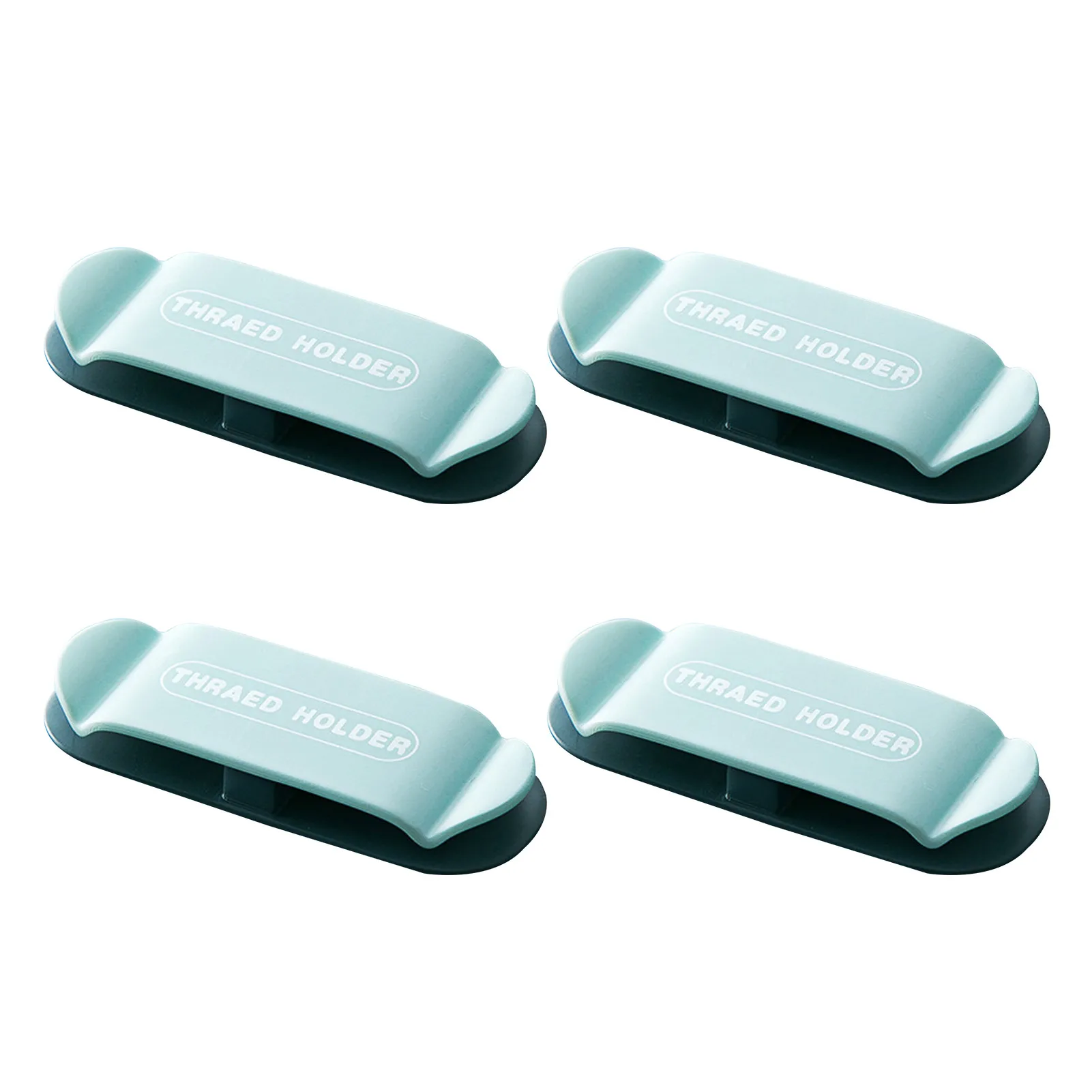 

4 Pcs No Drilling Paste Type Plug Hook Wall Windable Designed No Falling Windable Design Plug Holder Two-way Storage Kitchen