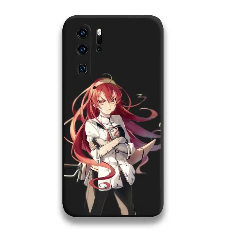 

Mushoku Tensei Jobless Reincarnation Phone Case For Huawei P20 P30 P40 lite E Pro Mate 40 30 20 Pro P Smart 2020