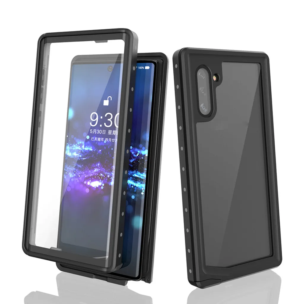 Ouhaobin mobile phone shell For Samsung Galaxy Note 10 6.3inch Waterproof Protection Case Cover |