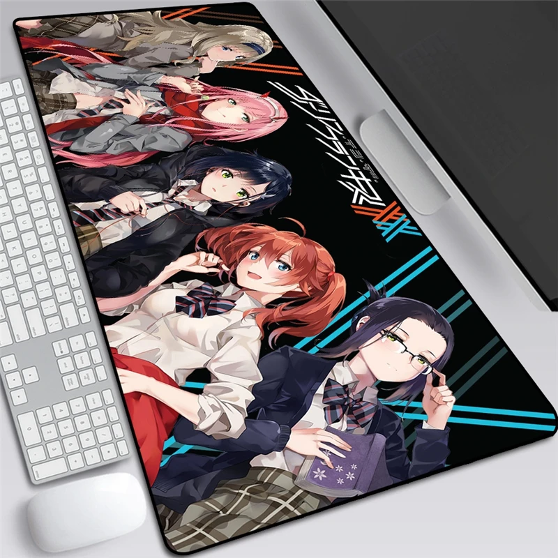 1 шт. игровой коврик для мыши с принтом Любимая в мультфильме франxx Zero Two реквизит